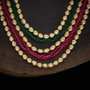Kushal's Fashion Jewellery Kundan Necklace 136367