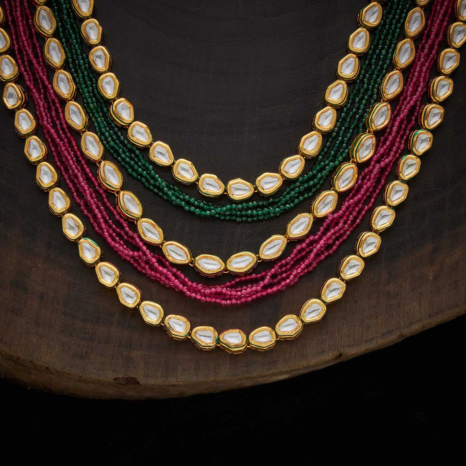 Kushal's Fashion Jewellery Kundan Necklace 136367
