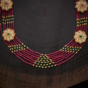 Kushal's Fashion Jewellery Kundan Necklace 137429