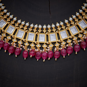 Kushal's Fashion Jewellery Kundan Necklace 127697