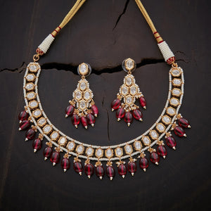 Kundan Necklace Kundan Necklace 136391
