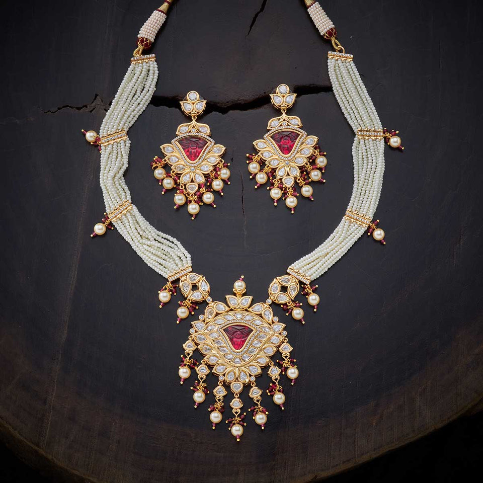 Kundan Necklace Kundan Necklace 139216